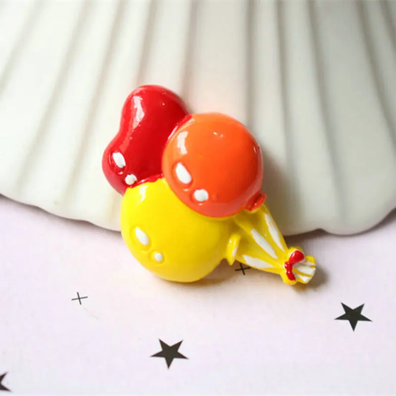 Diy resin accessories Kawaii balloon Charms Pendants diy refrigerator stickers storage box key chain Jewelry Making | Украшения и