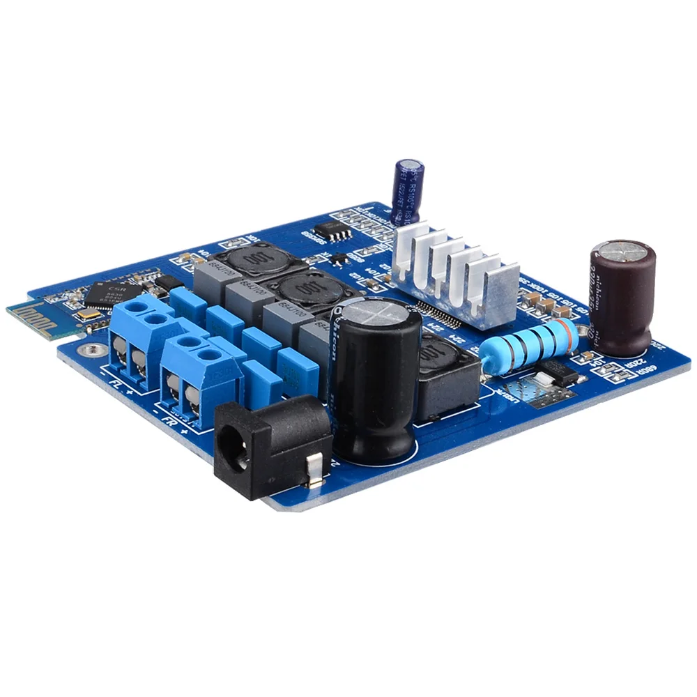 Новинка TPA3116 Bluetooth CSR 4 0 Класс D плата стерео усилителя звука 2*50 Вт + 24 В 5 А адаптер