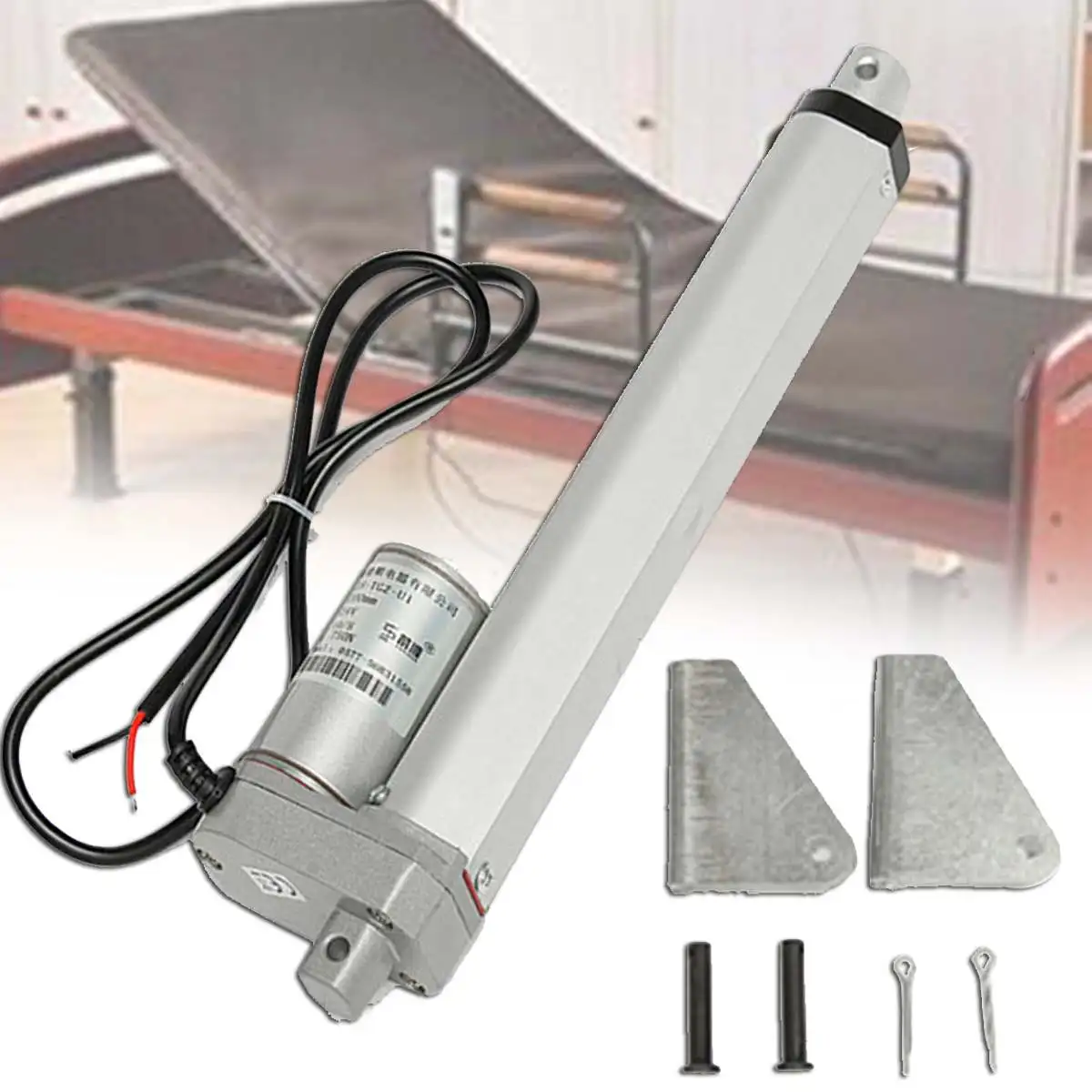 DC 12V 200N многофункциональный линейный привод двигатель ход тяжелых 50/100/150/200/300 мм контроллер кровать подъемный стол инструменты