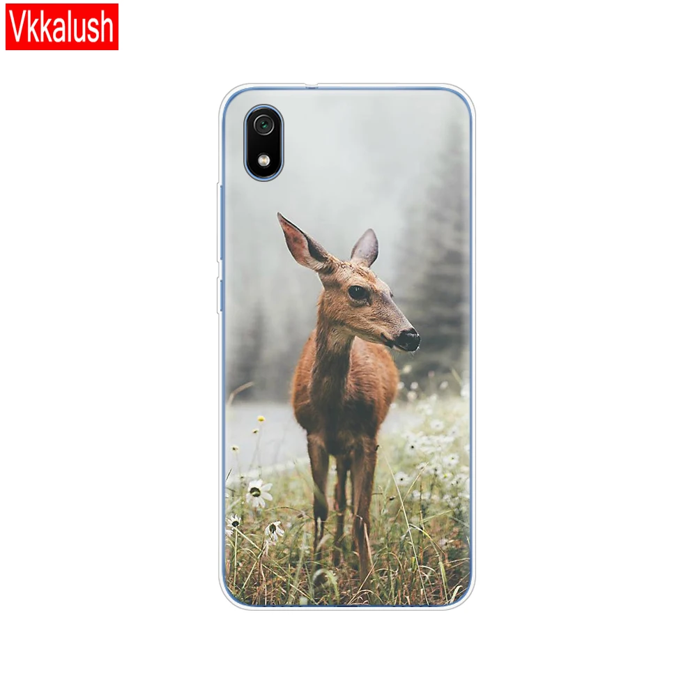 11071 Силиконовый чехол для Xiaomi Redmi 7a, чехол s, полная защита, мягкая задняя крышка из ТПУ для Redmi 7 A, чехол-бампер для телефона - Цвет: 11071