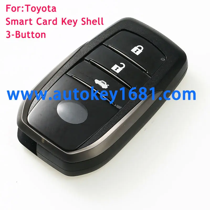 2 кнопки смарт карты ключ оболочка подходит для TOYOTA Camry Yi Новый Highlander RAV4 Reiz ключи