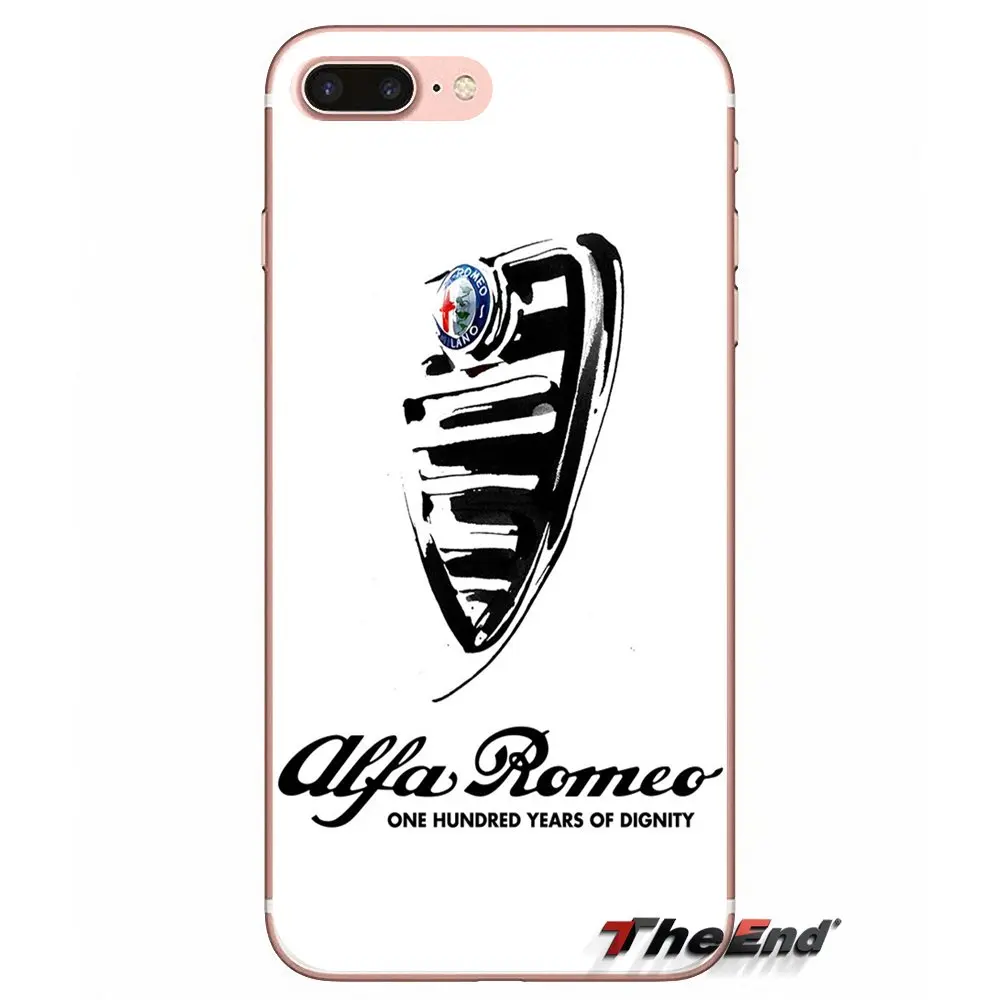 Для Samsung Galaxy J1 J2 J3 J5 J7 A3 A5 A7 2015 2016 2017 J530 J730 Fundas Coque Super car Alfa Romeo Логотип ТПУ силиконовый