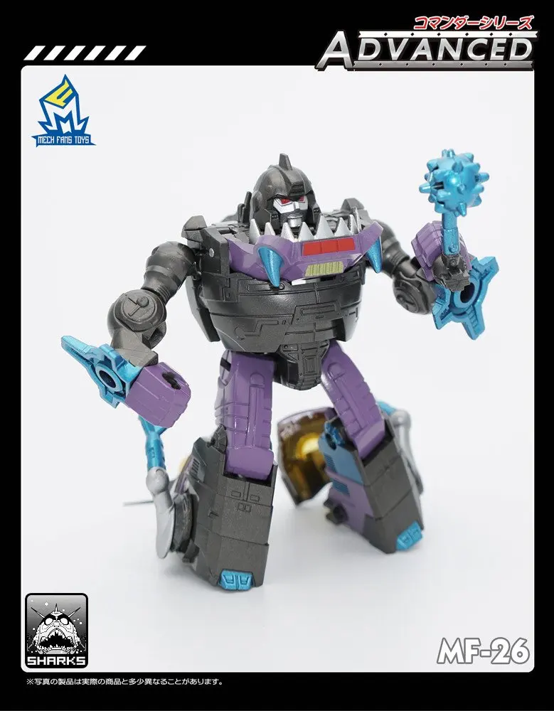 [Показать. Z магазин] MFT MF-26 sharkticons mechfanstoys мех поклонников игрушки трансформация фигурку