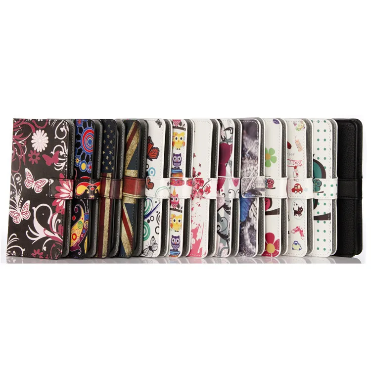 Роскошный откидной Магнитный чехол-бумажник с цветами и птицами для Iphone X кожаный