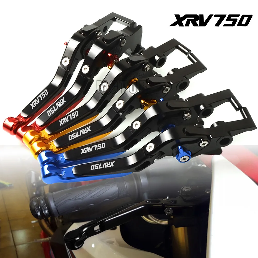 Для Honda XRV750 L Y Africa Twin 1990 2003 CNC Алюминиевый Регулируемый складной выдвижной рычаг