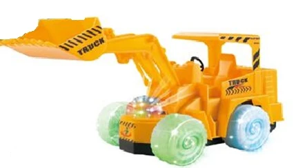 Электронный обучающий имитирующий мини электрический маленький грузовик