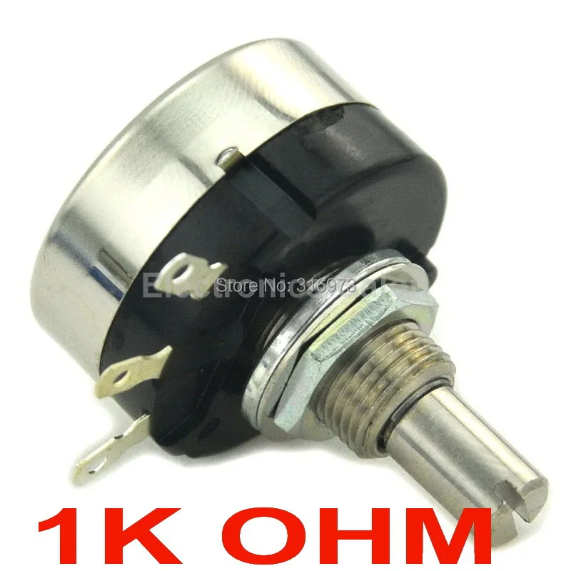 RA25Y20S B102 COSMOS TOCOS 1K OHM 1 2 W Вращающийся проволочный потенциометр с панельным