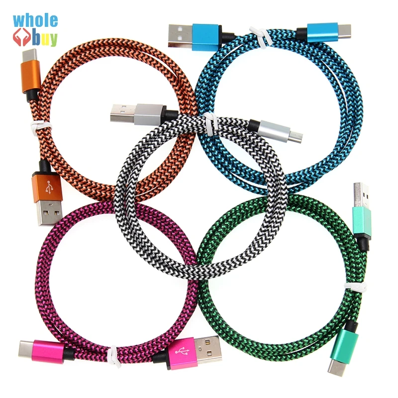 500pcs USB Type C Cable Fast Charging USb Type-c Data Cord Charger For Samsung S9 S8 Note 9 Huawei P20 Pro Xiaomi | Мобильные