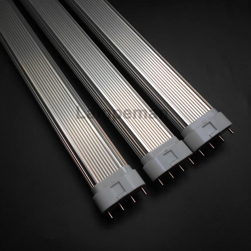 Led 2g11 трубка 4pin linestra PL лампа 220В с регулируемой яркостью молочно белый 10 Вт 225 мм 12