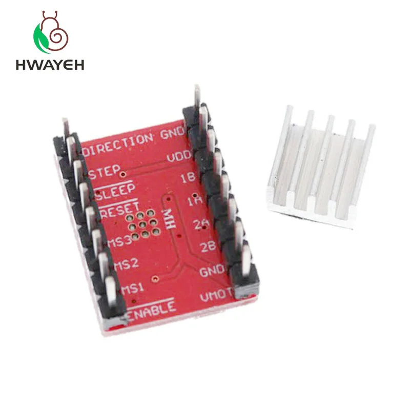 Модуль шагового двигателя Reprap A4988 с радиатором для arduino 1 шт.|p p| |