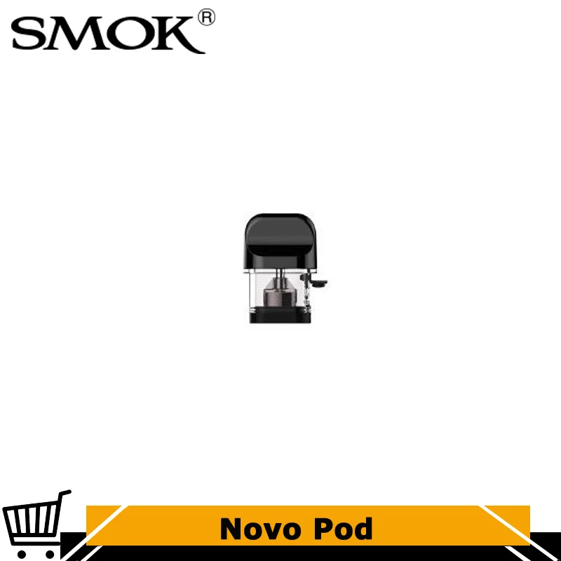 3 шт./лот оригинальный SMOK Novo картридж POD атомайзер 2 мл подходит для электронной