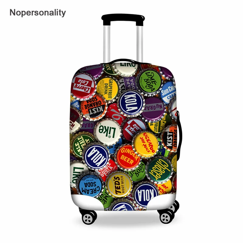 

Nopersonality Elastic Cartoon Animal Luggage Protective Dust Cover to Travel Waterproof Zipper Suitcase Cover Baggage Covers