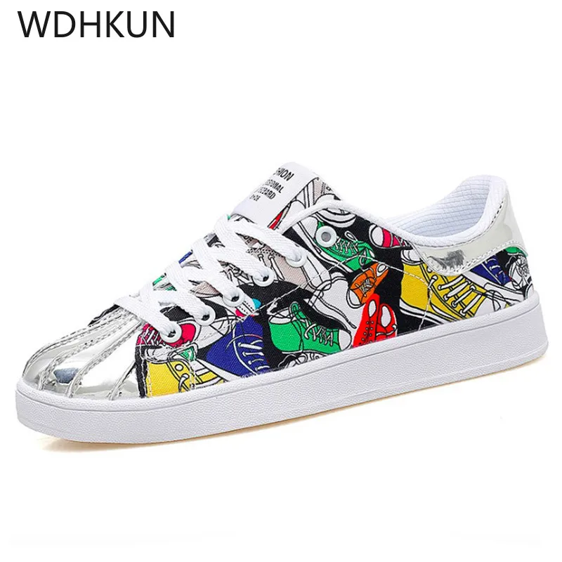 WDHKUN/женские кроссовки коллекция 2019 года летняя женская повседневная обувь