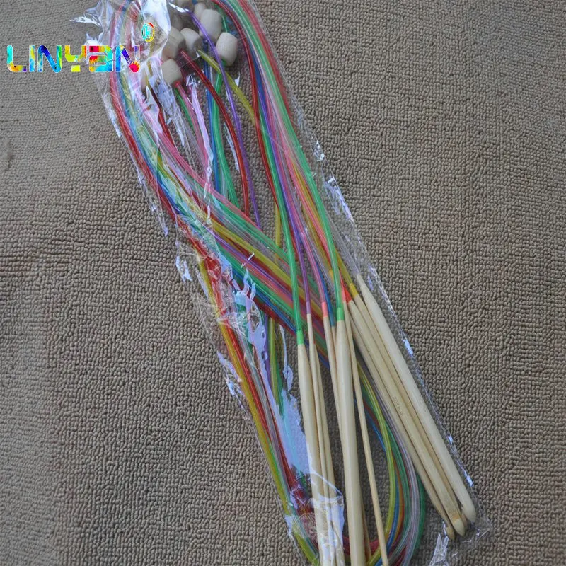 12 шт. круговые бамбуковые крючки для вязания 120 см|crochet hooks needles|bamboo crochet hookplastic |
