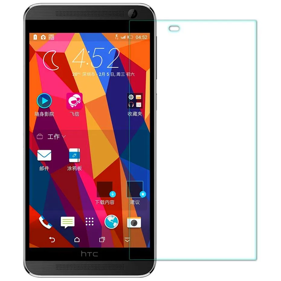 2 шт. 9H взрывозащищенное Закаленное стекло для HTC One E9 + E9S Plus A55 двойная Sim Защитная
