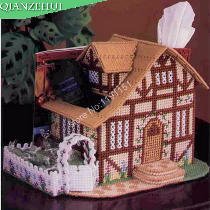 QIANZEHUI рукоделие DIY объем коробки ткани был сокращен коробка для хранения шкатулка