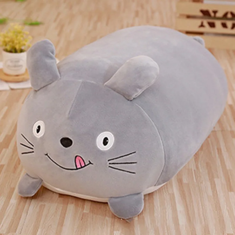 1 шт. кукла вниз кошка подушка плюшевые подушки Brinquedos с PP Хлопок чучела животных плюшевые игрушки куклы дети украшение дома