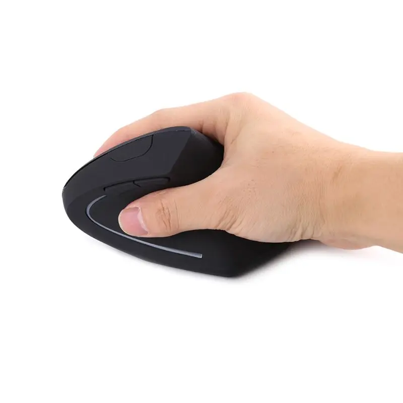 

Comfortable 2.4G Ergonomic Vertical Wireless Optical Wrist Healing USB Mouse For Laptop PC