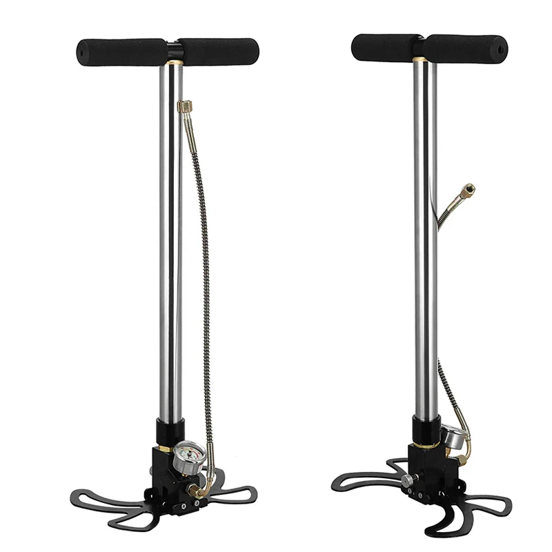 ZalChan 4500PSI охотничий pcp насос 300bar трехступенчатый воздушный высокого давления для