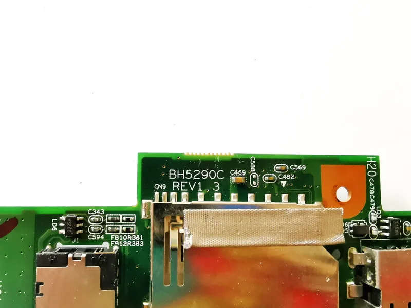 Оригинал для ноутбука lenovo S210 S210T S215 S20 S20-30 звуковая плата USB BH5290C REV1.3
