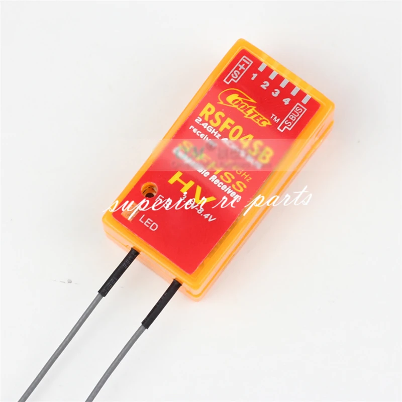 Cooltech RSF04SB 4CH Receiver S-FHSS Compatible S.BUS Output for 10J 8J 6J 14SG 18MZ 4GRS 4PX RC Models | Электроника