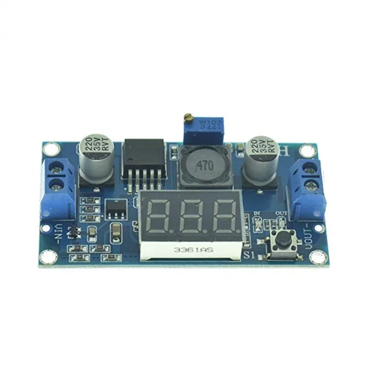 LM2596 DC понижающий модуль 4 0 40V к 1 25 37V Регулируемый регулятор напряжения