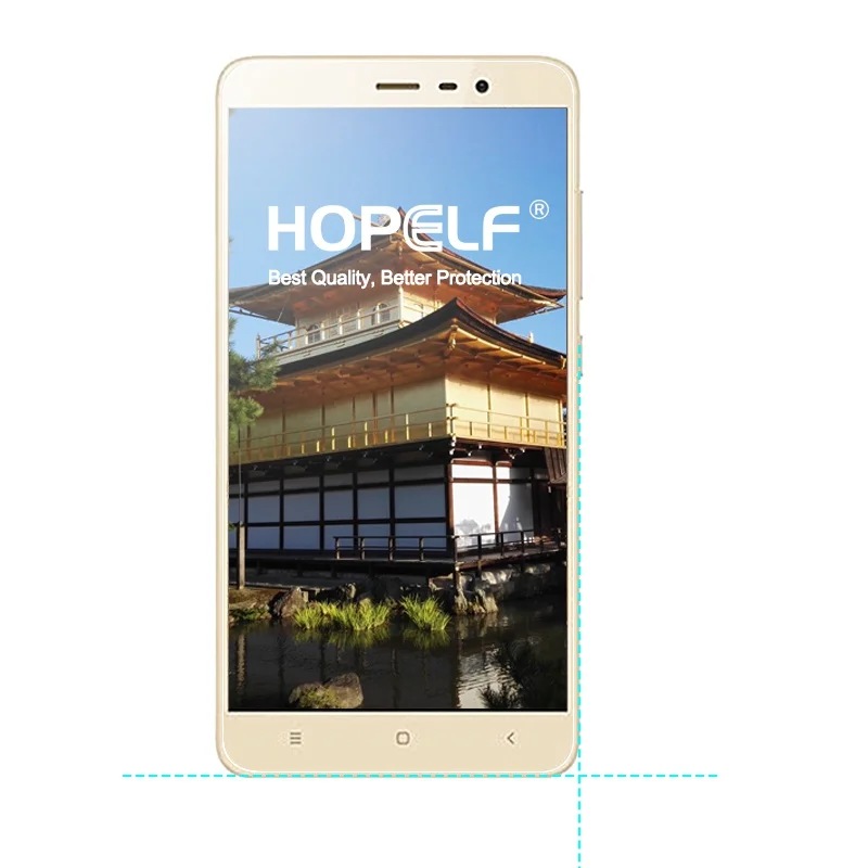 Закаленное стекло HOPELF для Xiaomi Redmi Note 3 Pro 2 шт. защитная пленка экрана телефона
