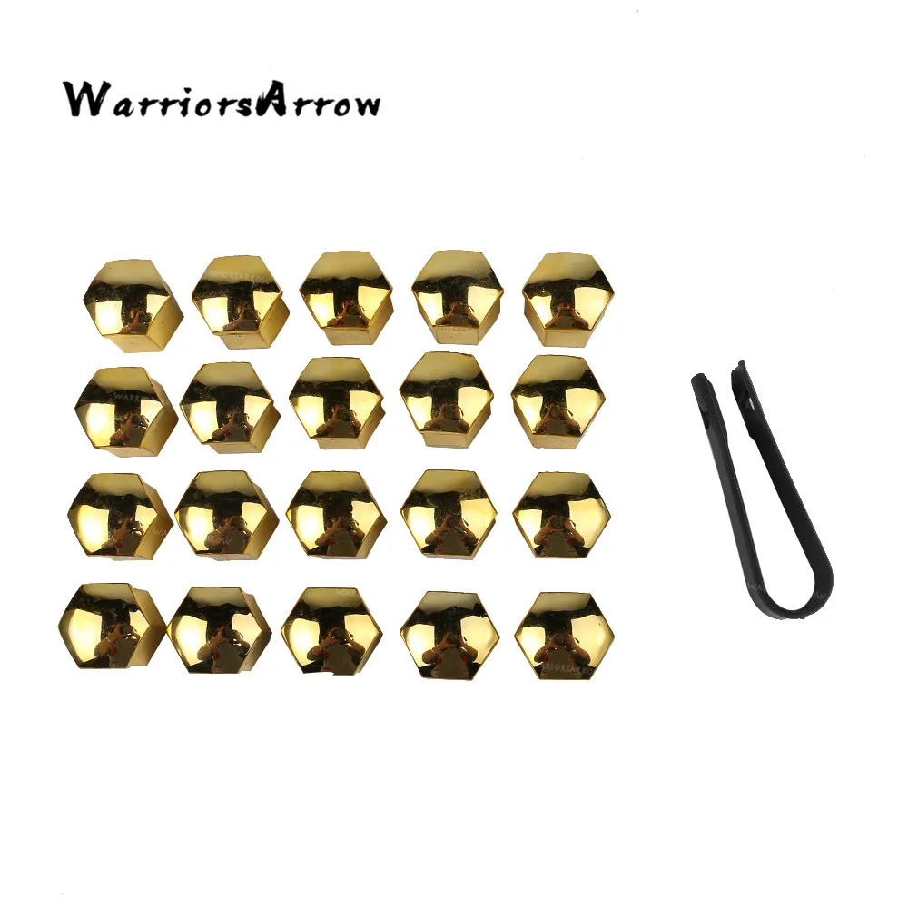 

Защитная гайка для автомобильного стайлинга, 20x, 19 мм, золотой цвет + инструмент для удаления