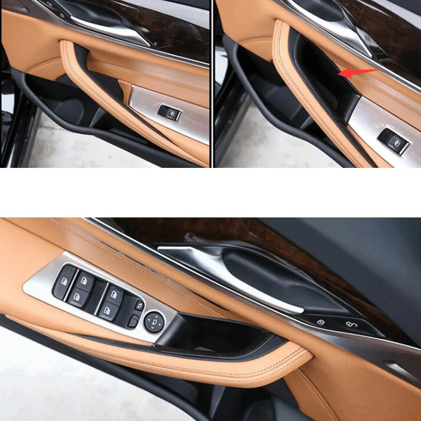 YAQUICKA для BMW 5 серии G30 2018 автомобильный контейнер хранения на входной двери 2