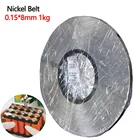 Никелевая полоса 18650, 1 кг, x 8 мм, батарейный отсек, никелевая лента для сварки, Никелированная Стальная полоса, соединительный лист для литиевой батареи