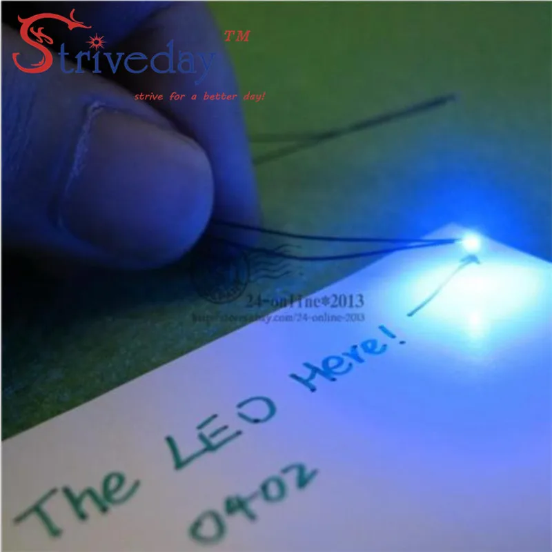 100 шт./лот 1206 SMD предварительно припаянные Micro Litz Проводные светодиодные выводы