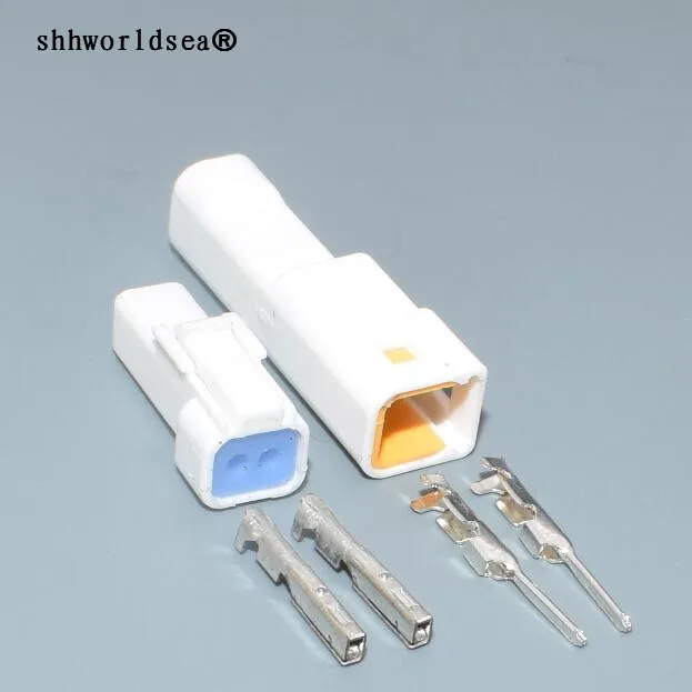100set male female Shhworld Sea 2 Pin 0,7 мм способ мужской женский автомобильный разъем корпус для JST 02R-JWPF-VSLE-S 02T-JWPF-VSLE-S - Название цвета: 100set male female