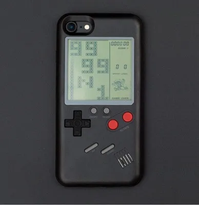 Чехол для телефона Gameboy игрушка RC Iphone X 7 6 8 Plus чехлы из ТПУ чехол игровой консоли
