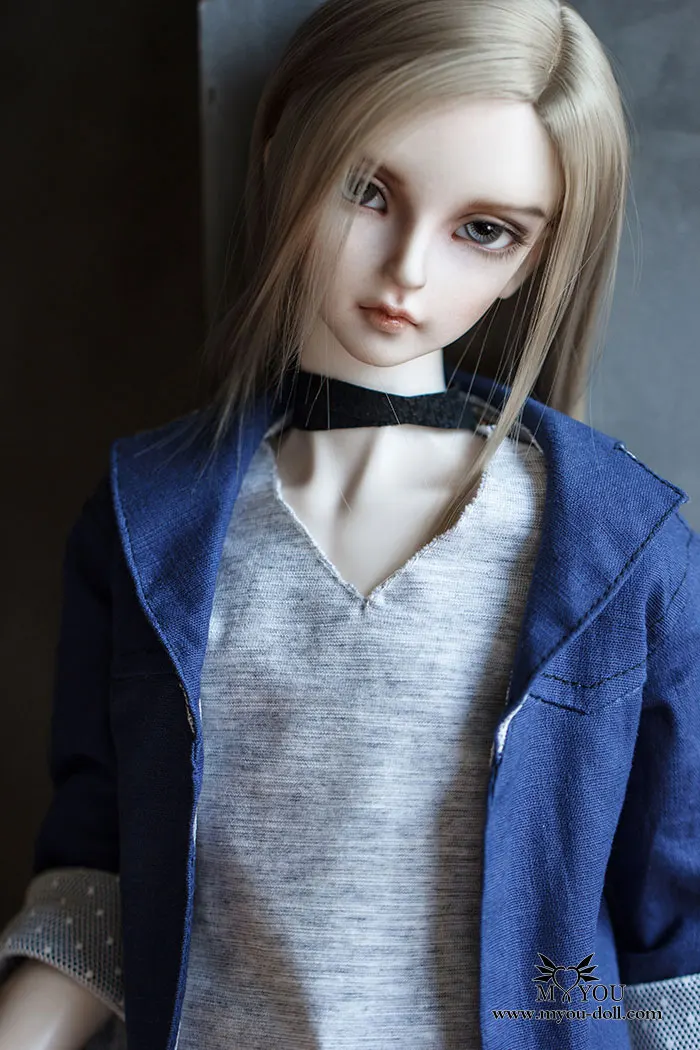 Аксессуары для кукол 1/3 bjd аутентичный официальный парик волосы куклы длинные прямые мужской крутой мальчик большой дядюшка высокая температура-GA87