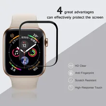 BUMVOR Защитная пленка для наручных часов Apple Watch версии 5 44 мм 40