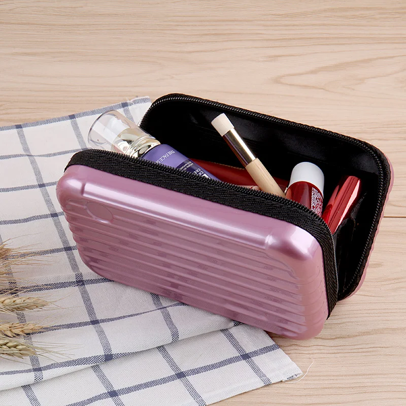 

WaterProof Toiletry Bags Travel Cosmetic Bag Zipper Small Organizer Women Necessary Makeup Bag Make up Case Beauty Storage Bag