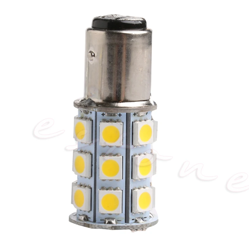 

1157 BAY15D 27 SMD 5050 Tail Turn Signal 27 LED Car Light Bulb Lamp Warm white