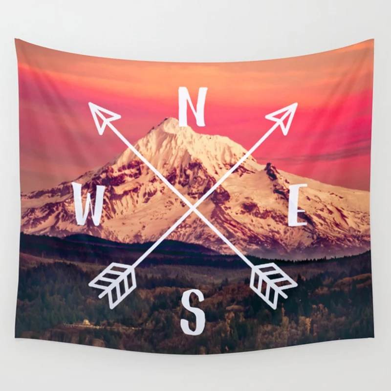 Модный настенный гобелен с приключениями подвесное украшение для дома