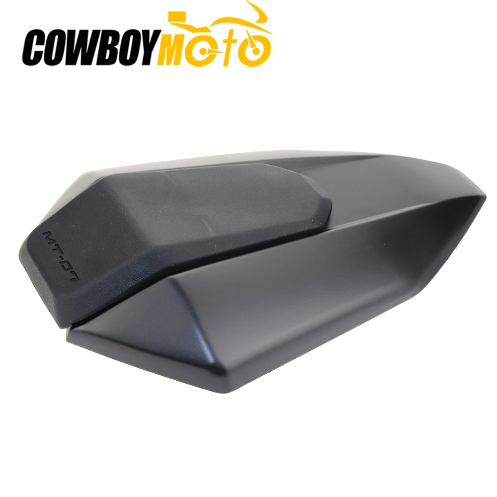 Матовая черная/Блестящая черная/синяя задняя крышка для сиденья мотоцикла Yamaha MT07