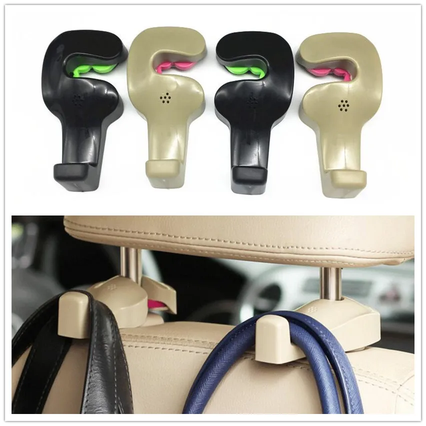 

2pcs Car Shopping Bag Holder Seat Hook Hanger For Renault Koleos Clio Scenic Megane Duster Sandero Captur Twingo