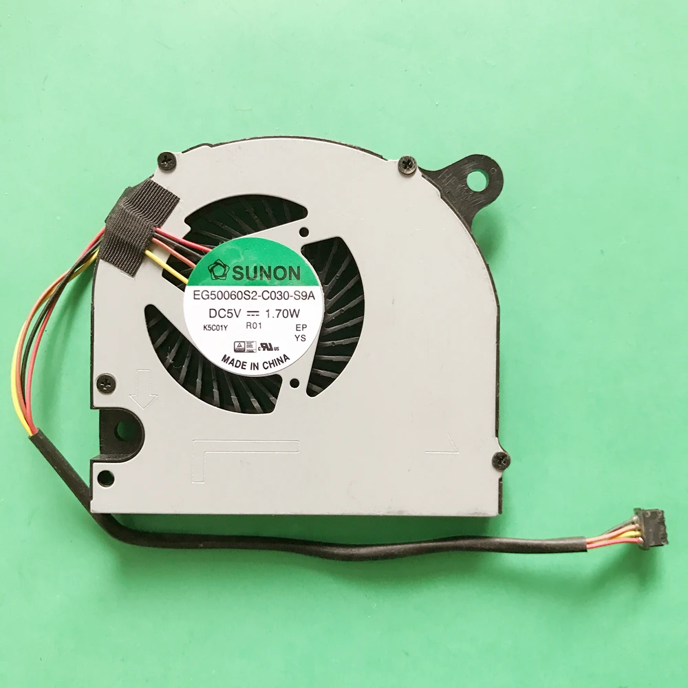 Новый охлаждающий вентилятор для ноутбука ноутбук подходит ПК SUNON eg50060s2-c030-s9a DC5V 1