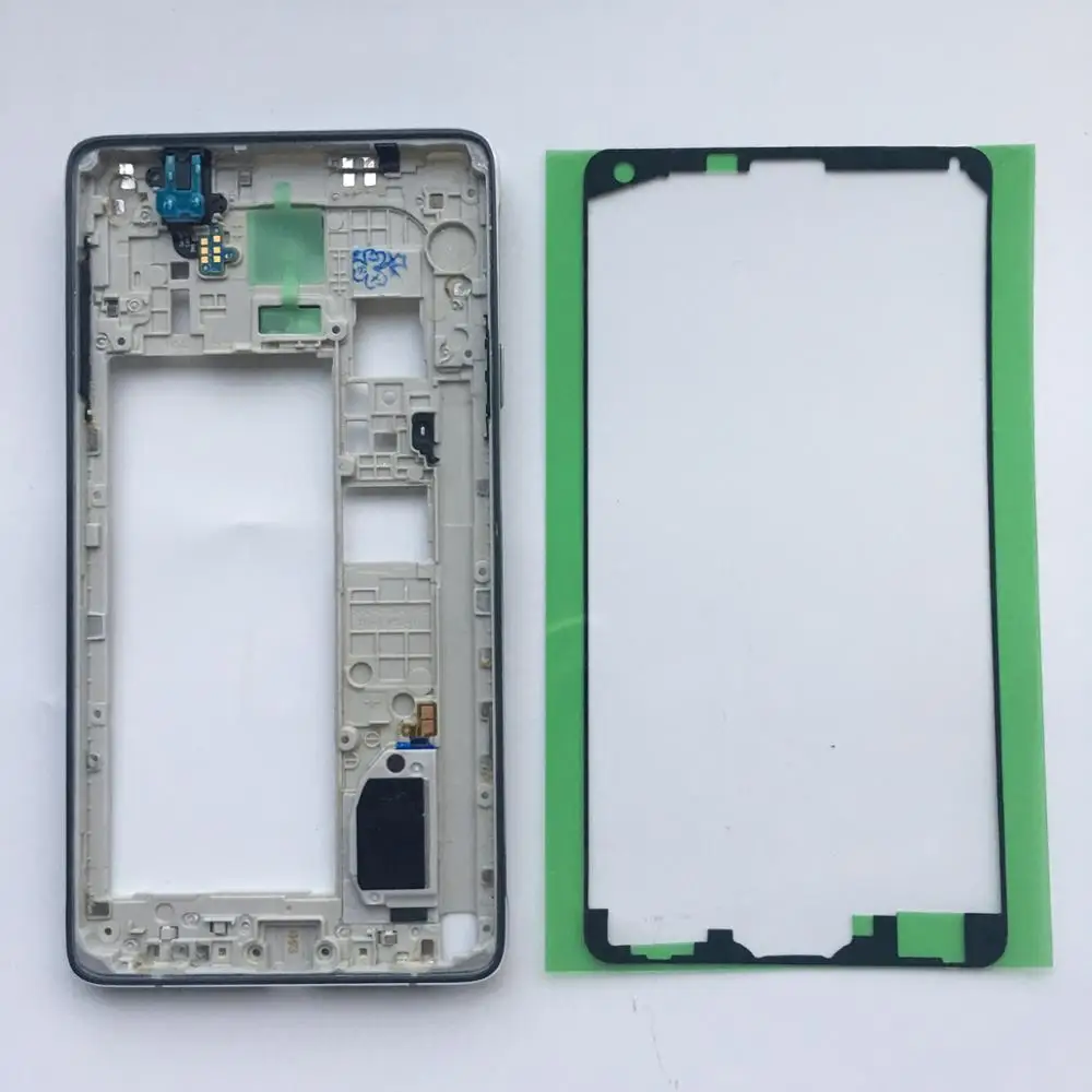Для samsung Galaxy Note 4 IV N910F/C/G/H/A/U/T рамка Корпус средняя пластина для Замена частей |