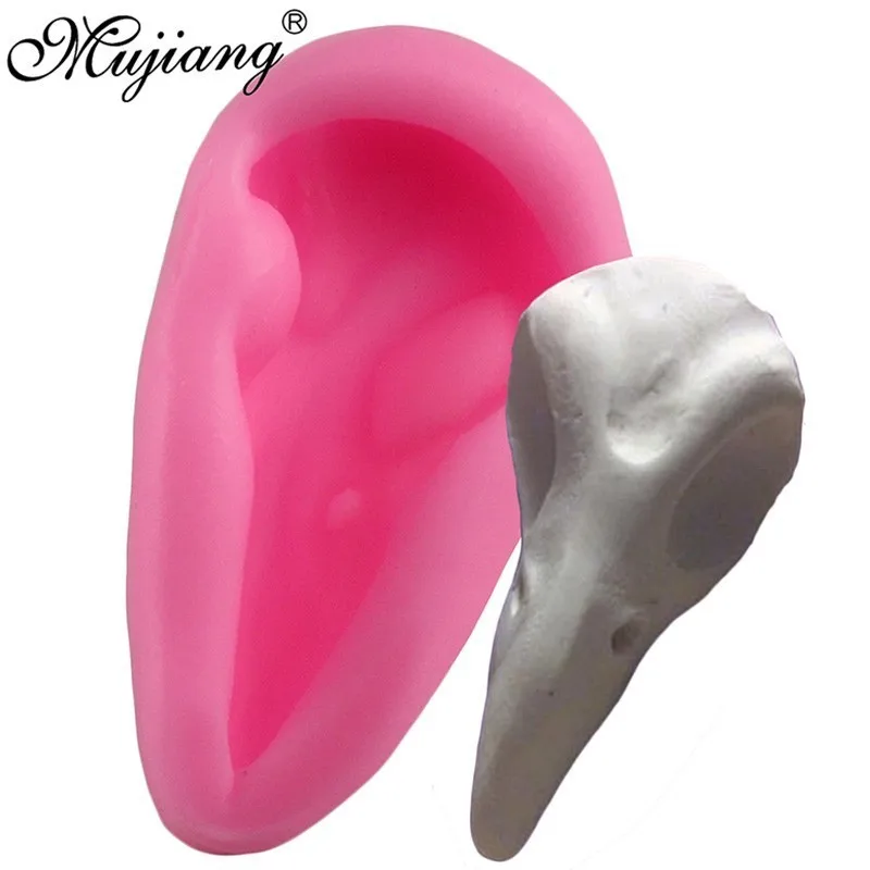 Силиконовые формы для шоколада с объемным вороньим черепом инструменты