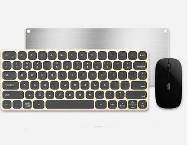 MAORONG высококачественная металлическая беспроводная клавиатура и мышь ABS Для iMac