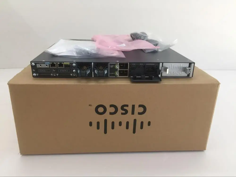 Новый Герметичный Стандартный коммутатор C3750X 48 портов Gigabit Ethernet бесплатная