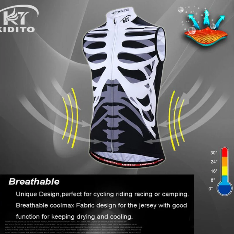 Летние дышащие жилеты без рукавов для велоспорта Комплект Джерси MTB велосипедный