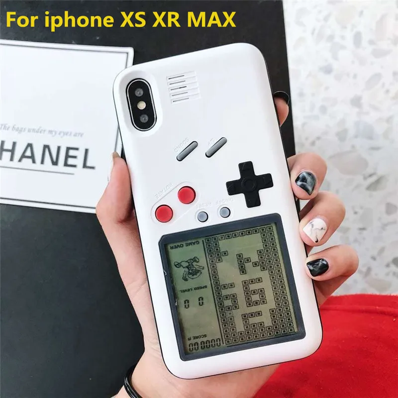 

Retro Game Phone Cases for iPhone X XS XR MAX Soft TPU Game Console Cover For Iphone 6 6S 7 8 plus Capa