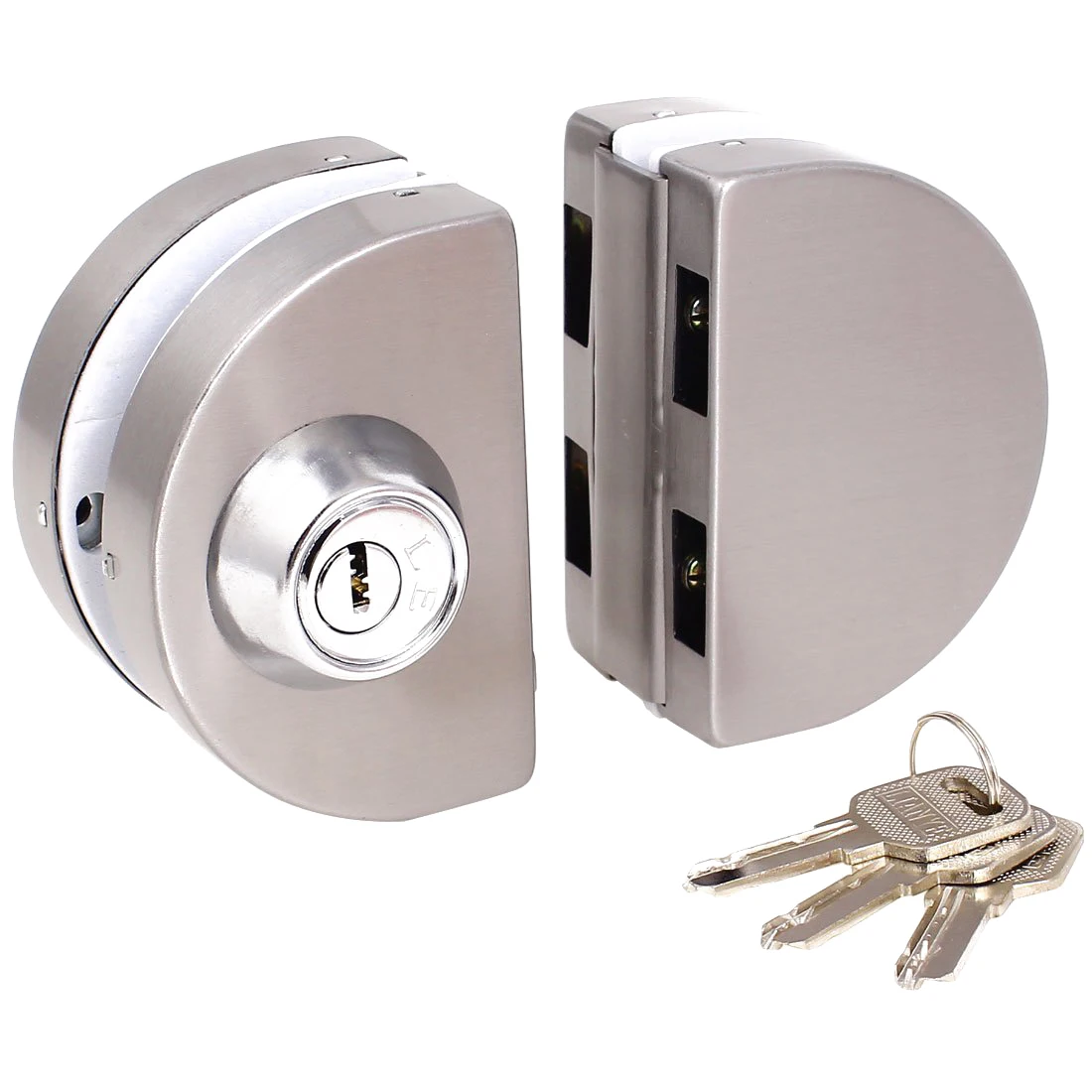 LHLL входные ворота 10 12 мм стеклянные распашные двери замок с ключами|door lock sale|door child