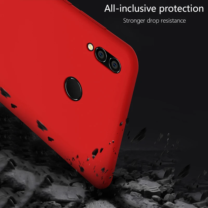 FCOWB для huawei P smart чехол противоударный официальный жидкий силиконовый чехол для телефона для huawei honor 10 lite P smart Z чехол