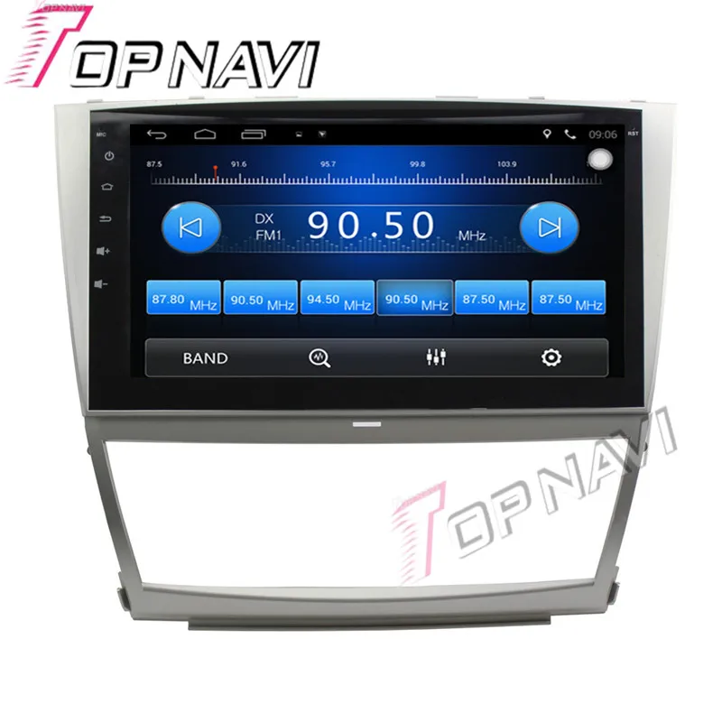 Topnavi 10 1 ''четырехъядерный Android 6 0 Автомобильный GPS-навигатор для TOYOTA Camry 2006 2007